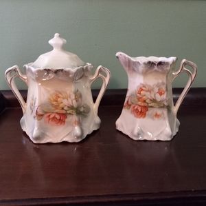German Sugar & Creamer Set